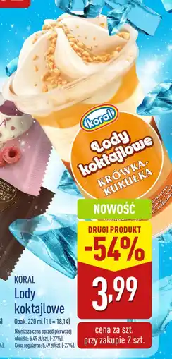 ALDI Lody Koral oferta