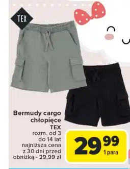 Carrefour Bermudy chłopięce oferta
