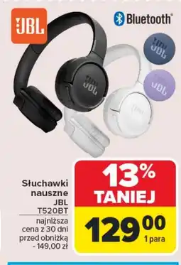 Carrefour Słuchawki bluetooth JBL oferta