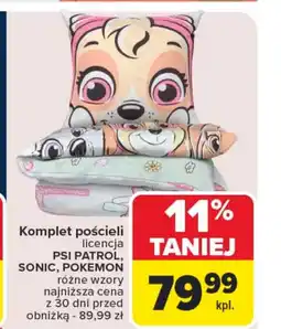 Carrefour Komplet pościeli oferta