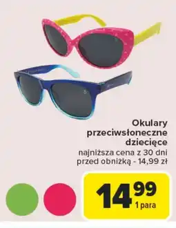 Carrefour Okulary przeciwsłoneczne oferta