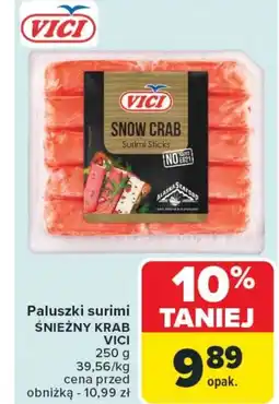 Carrefour Paluszki surimi Vici oferta