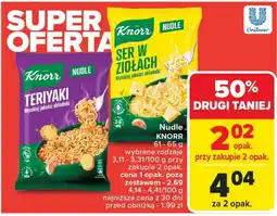 Carrefour Nudle Knorr oferta