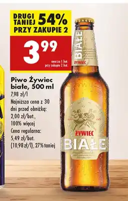 Biedronka Piwo Żywiec oferta