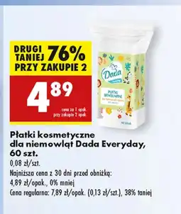 Biedronka Płatki kosmetyczne Dada oferta