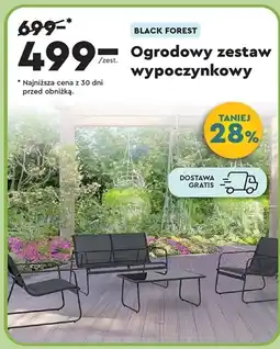 Biedronka Zestaw wypoczynkowy Black oferta
