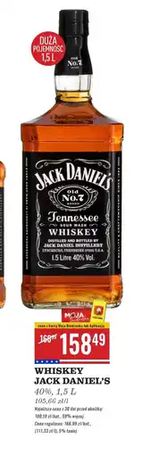 Biedronka Whiskey Jack Daniel's oferta