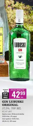 Biedronka Gin Lubuski oferta