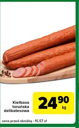 Carrefour Express Kiełbasa delikatesowa oferta