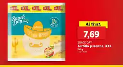 Lidl Snack Day Tortilla pszenna oferta