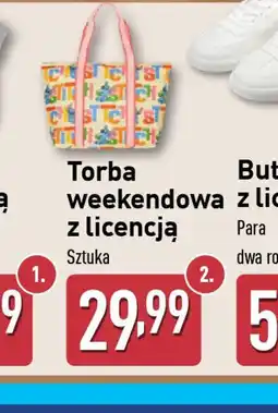 ALDI Torba weekendowa z licencją oferta