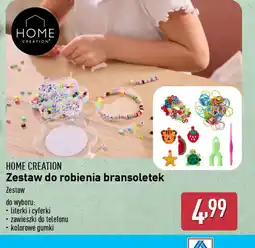 ALDI Zestaw do robienia bransoletek Home Creation oferta
