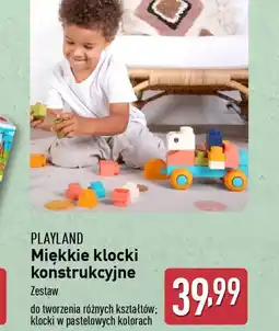 ALDI Miękkie klocki konstrukcyjne Playland oferta