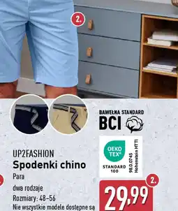 ALDI Spodenki chino UP2FASHION oferta