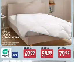 ALDI Kołdra antyalergiczna Novitesse oferta