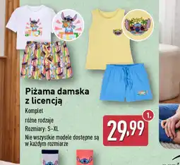 ALDI Piżama damska z licencją oferta