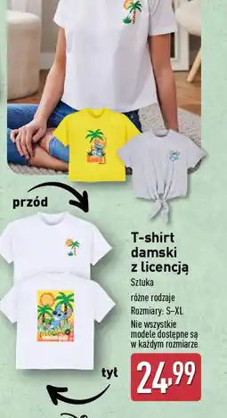 ALDI T-shirt damski z licencją oferta