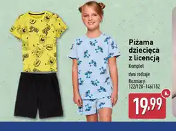 ALDI Piżama dziecięca z licencją oferta