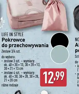 ALDI Pokrowce do przechowywania oferta