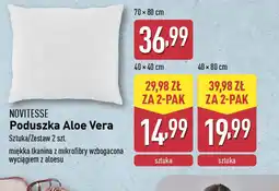 ALDI Poduszka Aloe Vera Novitesse oferta