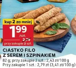 Stokrotka Ciastko Filo z serem i szpinakiem 87g Stokrotka oferta