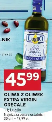 Stokrotka Oliwa z oliwek Extra Virgin Grecale 1l Luglio oferta
