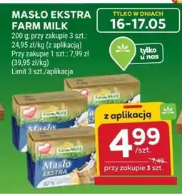 Stokrotka Masło ekstra Farm Milk 200g oferta