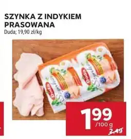 Stokrotka Szynka z indykiem prasowana 100g Duda oferta