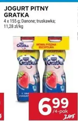 Stokrotka Jogurt pitny Gratka 4 x 155 g Danone oferta