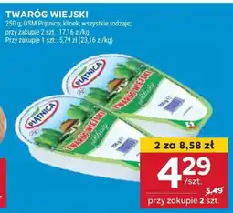 Stokrotka Twarożek wiejski 250 g OSM Piątnica oferta
