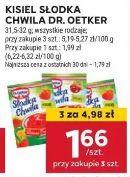 Stokrotka Kisiel słodka chwila Dr. Oetker 15,5-32g oferta