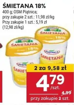 Stokrotka Śmietana 18% 400 g OSM Piątnica oferta