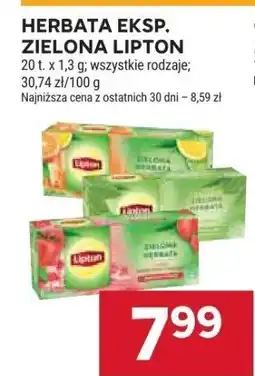 Stokrotka Herbata eksp. zielona Lipton 20x1,3g oferta