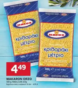 Stokrotka Makaron Orzo 500g Helios oferta