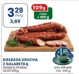 Stokrotka Kiełbasa krucha z galaretką 350g Madej & Wróbel oferta