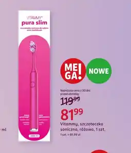 Rossmann Szczoteczka soniczna Vitammy oferta
