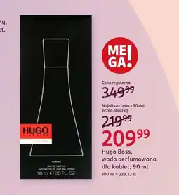 Rossmann Woda perfumowana damska Hugo Boss oferta