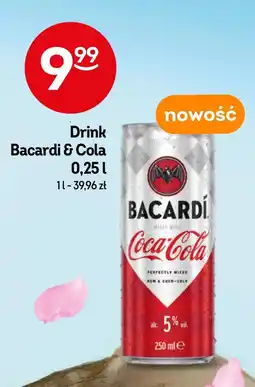 Żabka Drink Bacardi oferta