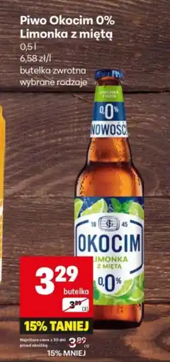 Delikatesy Centrum Piwo Okocim oferta