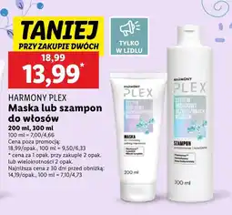 Lidl Maska do włosów Harmony PLEX oferta