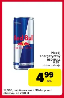Globi Napój energetyczny Red Bull oferta