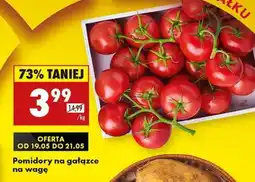 Biedronka POMIDORY NA GAŁĄZCE NA WAGĘ oferta