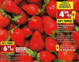 Biedronka Truskawka polska, opak. 250 g oferta