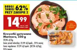 Biedronka Krewetki gotowane Marinero 250 g oferta