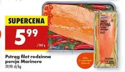 Biedronka Pstrąg filet rodzinna porcja Marinero oferta