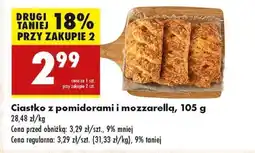 Biedronka Ciastko z pomidorami i mozzarellą, 105 g oferta