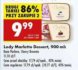 Biedronka Lody Marletto Dessert, 900 ml oferta