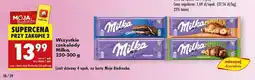 Biedronka Wszystkie czekolady Milka, 250-300 g oferta