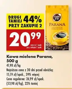 Biedronka Kawa mielona Parana , 500 g oferta