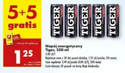 Biedronka Napój energetyczny Tiger 250 ml oferta